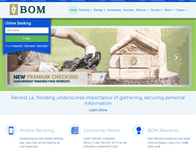 Tablet Screenshot of bofm.com